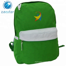 Custom Made Kids Two Compartments 600D Polyester Backpack Bag for School Daily Travel